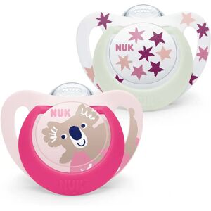 NUK Star Night & Day Baby Pacifier 6-18 Months Glow in The Dark - Baby Pacifier NUK Star Night & Day Baby Pacifier 6-18 Months Glow in The Dark - Baby Pacifier