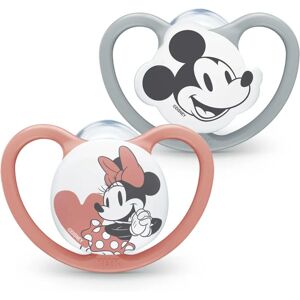 Nuk Space Minnie Pacifier - 6-18m - 2 Units Nuk Space Minnie Pacifier - 6-18m - 2 Units