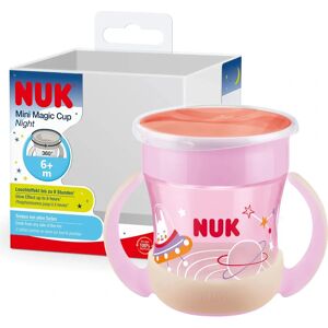 NUK Mini Magic Cup Nocturn Pink 160 ml - Cană pentru bebeluși NUK Mini Magic Cup Nocturn Pink 160 ml - Cană pentru bebeluși