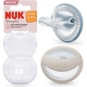 NUK MommyFeel Baby Dummy - 0-9 Months - BPA-Free - 2 Units NUK MommyFeel Baby Dummy - 0-9 Months - BPA-Free - 2 Units