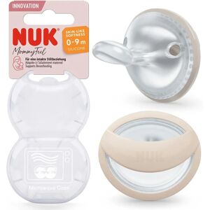NUK MommyFeel Sucette Bébé - Tétines Favorables à l'Allaitement - 0-9 Mois - Publicité NUK MommyFeel Sucette Bébé - Tétines Favorables à l'Allaitement - 0-9 Mois - Publicité