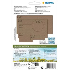 Herma 2072 Barna Önklebő Címkék - Címkék Herma 2072 Barna Önklebő Címkék - Címkék