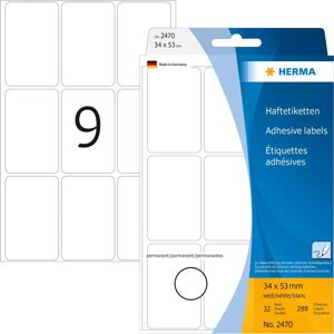 Herma 2470 Étiquettes blanches Herma 2470 Étiquettes blanches
