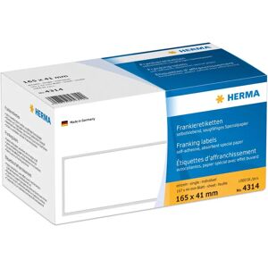 HERMA 4314 White Rectangle Self-Adhesive Label - Self-adhesive label HERMA 4314 White Rectangle Self-Adhesive Label - Self-adhesive label