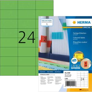 Herma Vihreät Tarrat 70x37mm - Tarrat Herma Vihreät Tarrat 70x37mm - Tarrat