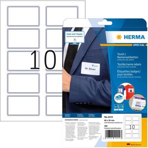 Herma 4410 Self-Adhesive Labels - Rounded Rectangle - Blue - 20 pcs Herma 4410 Self-Adhesive Labels - Rounded Rectangle - Blue - 20 pcs