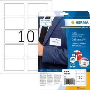 Herma 4514 Self-Adhesive Labels - White, 80x50mm, 200 pcs Herma 4514 Self-Adhesive Labels - White, 80x50mm, 200 pcs