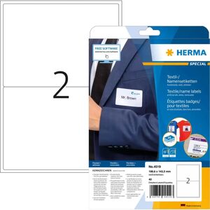 Herma 4519 White Rounded Rectangle Labels - Labels Herma 4519 White Rounded Rectangle Labels - Labels