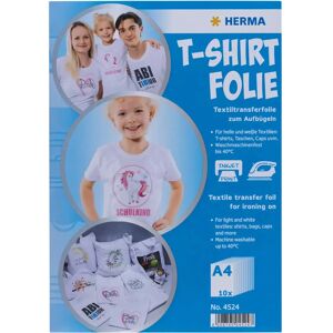Herma 4524 Vaatteen Siirto - Kevyt Tekstiilifolio Herma 4524 Vaatteen Siirto - Kevyt Tekstiilifolio