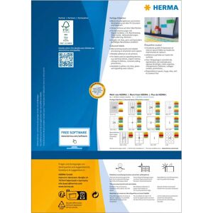 Herma Yellow Self-Adhesive Labels - Rectangle 1400 pcs Herma Yellow Self-Adhesive Labels - Rectangle 1400 pcs