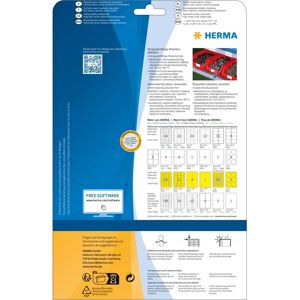 Herma White Removable Self-Adhesive Labels - Weatherproof, 960 pcs Herma White Removable Self-Adhesive Labels - Weatherproof, 960 pcs