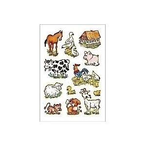 Autocollants Herma Decor animaux de ferme - 3 feuilles - Publicité Autocollants Herma Decor animaux de ferme - 3 feuilles - Publicité
