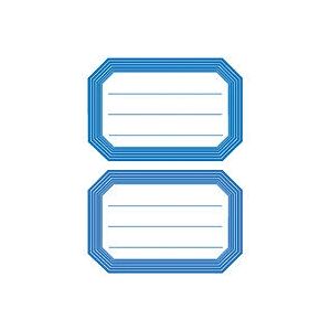 Modré obdélníkové samolepky Herma - Příslušenství pro knihy a knihovny Modré obdélníkové samolepky Herma - Příslušenství pro knihy a knihovny