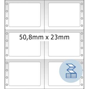 Herma 8229 Printer Labels - Endless, 50.8x23mm, White Herma 8229 Printer Labels - Endless, 50.8x23mm, White