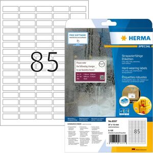 Herma 8337 White Weatherproof Labels - Printer Labels Herma 8337 White Weatherproof Labels - Printer Labels