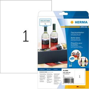 Herma 8895 White High-Gloss Inkjet Labels - Printer Label Herma 8895 White High-Gloss Inkjet Labels - Printer Label