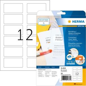 Étiquettes QR Code Blanches Herma - 40x80mm Auto-adhésives A4 - Publicité Étiquettes QR Code Blanches Herma - 40x80mm Auto-adhésives A4 - Publicité