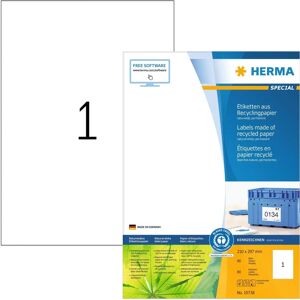 HERMA A5 White Self-adhesive Printer Label - Printer label HERMA A5 White Self-adhesive Printer Label - Printer label
