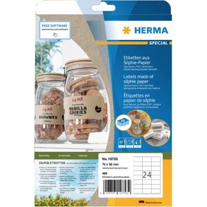Herma Modell 10753 Öntapadós Barna téglalap címkék - Öntapadó címkék Herma Modell 10753 Öntapadós Barna téglalap címkék - Öntapadó címkék