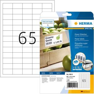 Étiquettes puissantes blanches Herma 10913 A4 1625 pcs - Publicité Étiquettes puissantes blanches Herma 10913 A4 1625 pcs - Publicité