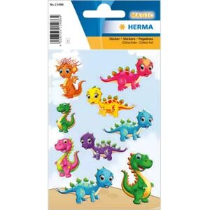 HERMA - 15486 - Mehrfarbig - Dinosaurier - Sticker HERMA - 15486 - Mehrfarbig - Dinosaurier - Sticker
