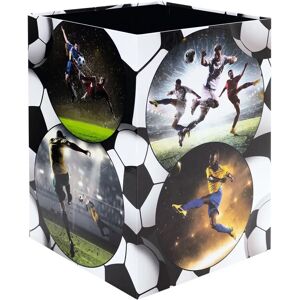 Herma Football Paper Bin - 15L, Black Herma Football Paper Bin - 15L, Black