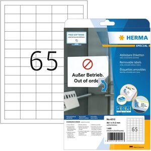 HERMA 4216 Etiqueta Resistente a la Intemperie - Etiqueta HERMA 4216 Etiqueta Resistente a la Intemperie - Etiqueta