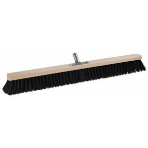 Balai en crin de cheval Sorex - 800mm - Manche en bois plat - Support métallique durable - Outil pour grands espaces - Publicité Balai en crin de cheval Sorex - 800mm - Manche en bois plat - Support métallique durable - Outil pour grands espaces - Publicité