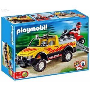 Playmobil Pick-Up 4x4 avec Quad - Camion avec Quad - Publicité Playmobil Pick-Up 4x4 avec Quad - Camion avec Quad - Publicité