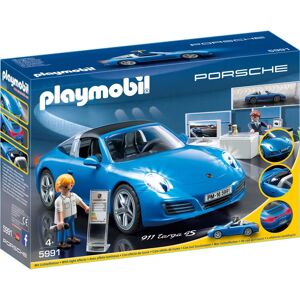 Playmobil Porsche 911 Targa 4S - Toy Car with Lights and Showroom Playmobil Porsche 911 Targa 4S - Toy Car with Lights and Showroom