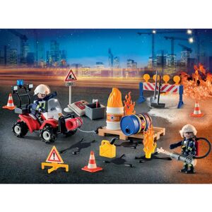 Playmobil 9486 Advent Calendar - Construction Site Fire Rescue Playmobil 9486 Advent Calendar - Construction Site Fire Rescue