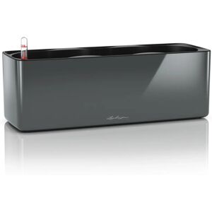 Lechuza CUBE Glossy Triple Binnenplant - Antraciet Lechuza CUBE Glossy Triple Binnenplant - Antraciet