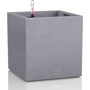 Lechuza Canto Stone 40 Laag Binnen/Buiten Pot Grijs Lechuza Canto Stone 40 Laag Binnen/Buiten Pot Grijs