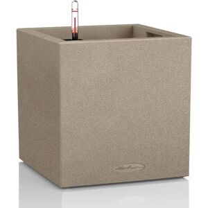 Lechuza Canto Stone 40 Laag Binnen/Buiten Pot - Alles-in-één Set Lechuza Canto Stone 40 Laag Binnen/Buiten Pot - Alles-in-één Set