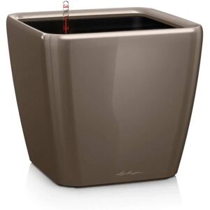 Lechuza Quadro LS 28 Vaso - Taupe Auto-irrigante Interno/Esterno Lechuza Quadro LS 28 Vaso - Taupe Auto-irrigante Interno/Esterno