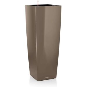 CUBICO ALTO Poly Resin Self-watering Planter - Taupe CUBICO ALTO Poly Resin Self-watering Planter - Taupe