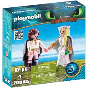 Playmobil Hiccup Astrid Dragon Toy Set - Toy Playset Playmobil Hiccup Astrid Dragon Toy Set - Toy Playset