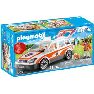 Playmobil Ambulance Lumière et Son - Jeu de Construction Playmobil Ambulance Lumière et Son - Jeu de Construction