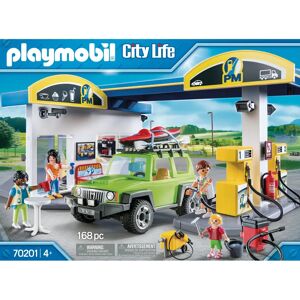 Playmobil City Life Fuel Station Toy Playset - Toy Playset Playmobil City Life Fuel Station Toy Playset - Toy Playset