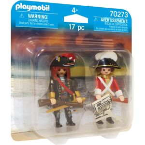 Figurine Jouet Enfant Playmobil 70273 - Pirate et Soldat - Publicité Figurine Jouet Enfant Playmobil 70273 - Pirate et Soldat - Publicité