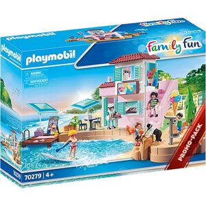 Playmobil 70279 Familie Sjov Waterfront Iskiosk - Byggelegetøj Playmobil 70279 Familie Sjov Waterfront Iskiosk - Byggelegetøj