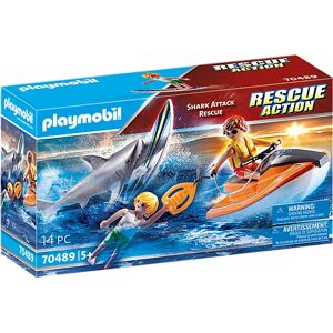 Playmobil Rescue Action Shark Attack Set - Toy Playmobil Rescue Action Shark Attack Set - Toy
