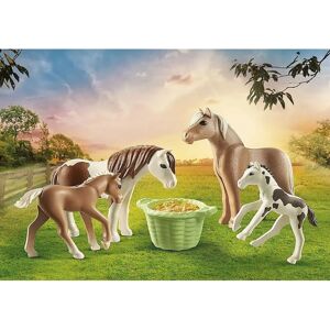 Playmobil Icelandic Ponies Toy with Foals - Children's Toy Figure Playmobil Icelandic Ponies Toy with Foals - Children's Toy Figure