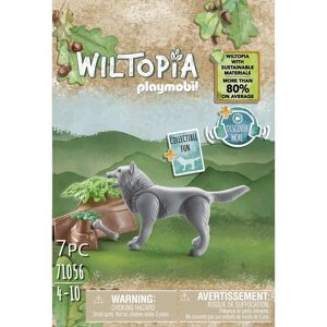 Figurine Loup Wiltopia Playmobil - Écologique, AR, Jeu Créatif - Publicité Figurine Loup Wiltopia Playmobil - Écologique, AR, Jeu Créatif - Publicité