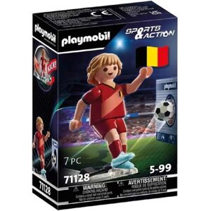Joueur de football belge Playmobil - Action réaliste Joueur de football belge Playmobil - Action réaliste