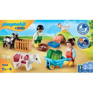 71158 Playmobil 1.2.3 Animaux de la ferme - Publicité 71158 Playmobil 1.2.3 Animaux de la ferme - Publicité