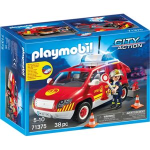 Playmobil Fire Intervention Vehicle - City Action 71375 Toy Set Playmobil Fire Intervention Vehicle - City Action 71375 Toy Set
