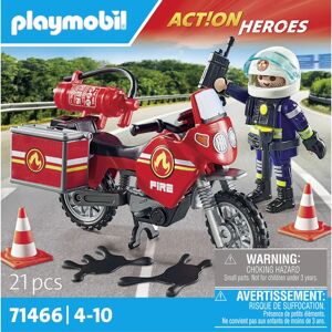 Playmobil Action Heroes - Fire Engine at the Scene of Accident (71466) Playmobil Action Heroes - Fire Engine at the Scene of Accident (71466)