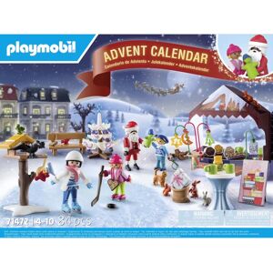 Playmobil 71472 Toy Playset - Advent Calendar - Christmas Market - 84 pcs Playmobil 71472 Toy Playset - Advent Calendar - Christmas Market - 84 pcs