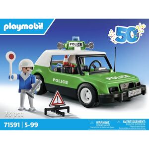 Playmobil 50e Anniversaire Voiture de Police Classique (71591) Playmobil 50e Anniversaire Voiture de Police Classique (71591)